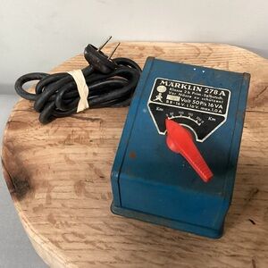 🔵 Vintage - Marklin 278 A HO Train Transformer / Power Pack - Collectible